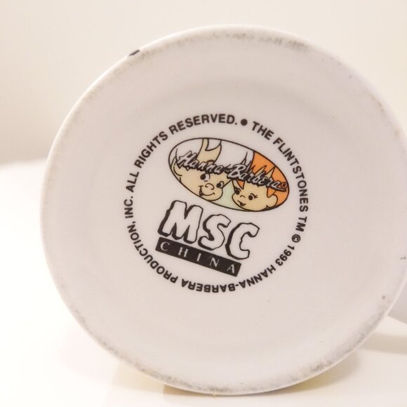 Vintage 1993 The Flinstones Pebbles Bamm-Bamm Mug Hanna-Barbera - Picture 7 of 7